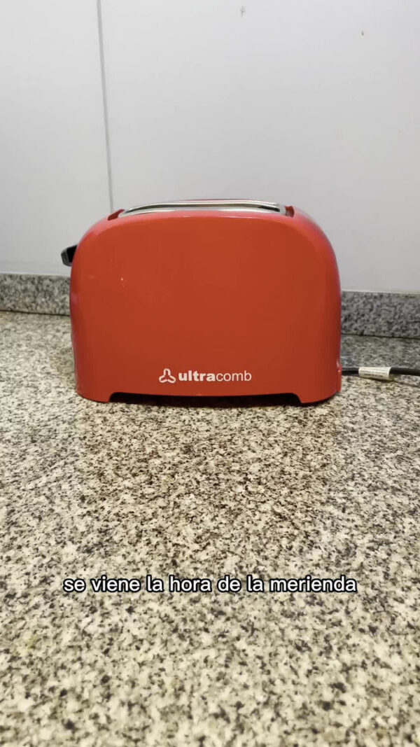 Tostadora Ultracomb To 4005 Roja Color Rojo