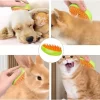 Cepillo De Vapor Para Mascotas 3 En 1 Con Spray Y Masajeador