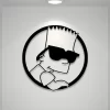 D_NQ_NP_764975-MLA79055204546_092024-O.webp Cuadro Decorativo Bart Simpson Calado En Madera Mdf Negro Negro