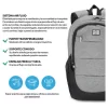 D_NQ_NP_765596-MLA96380487679_102025-O.webp Mochila Porta Notebook 15.6 Urban Antirrobo Oxford Musette Gris Liso