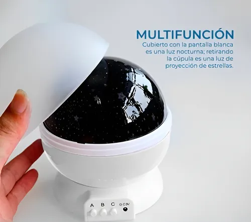 Velador Estrellas Luces Proyectores Luz Bola Pelotas Galaxia