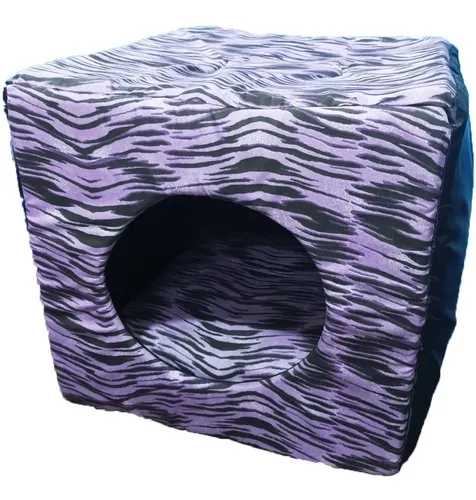 Cucha- Moisés - Cama Cubo 3 En 1 Para Mascotas