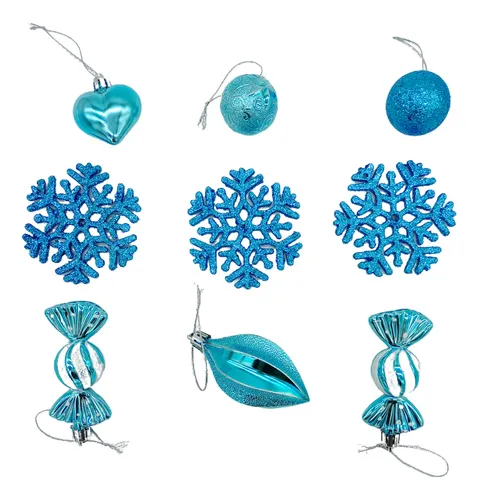 Adornos Navideños Set Decoracion 26u Surtido Navidad Bolas