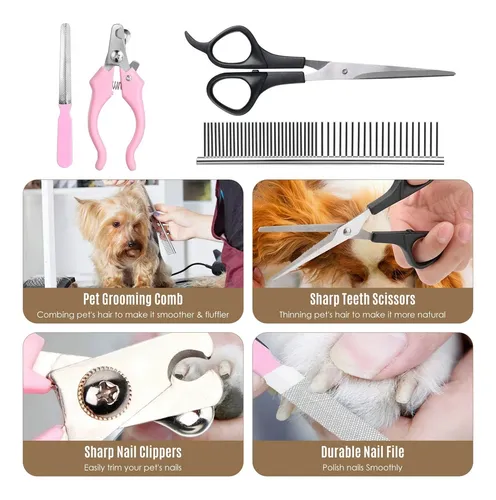 Maquina Corta Pelo Perro Mascota Recargable Inalambrica Acc