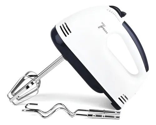 D_NQ_NP_774414-MLA89977679748_082025-O.webp Batidora De Mano Amasadora Electrica 7 Velocidades + Turbo Blanco 50 60 Hz