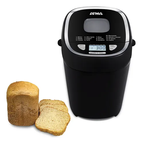 Horno De Pan Atma 550w 900 Grs Display Lcd
