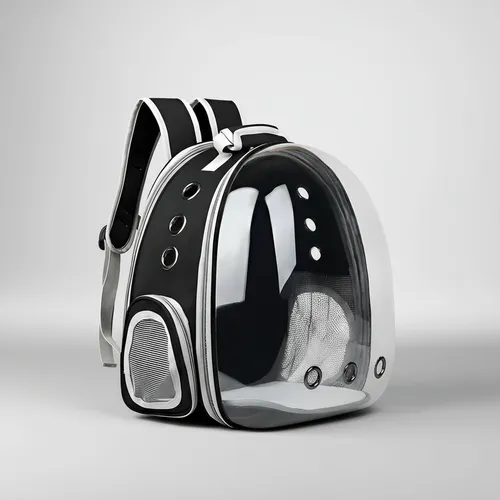 Mochila Transportadora Para Mascotas Rigida Gatos Perros Capsula