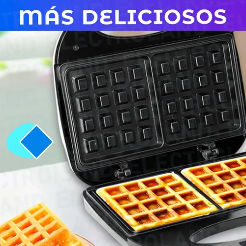 D_NQ_NP_776547-MLA80422578806_112024-O.webp Waflera Electrica Antiadherente Teflon Metalica Wafles Cocin