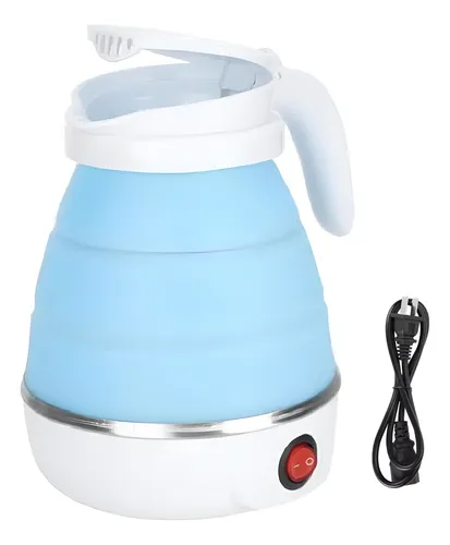 Pava Jarra Eléctrica Hervidor Plegable Portátil Viaje Color