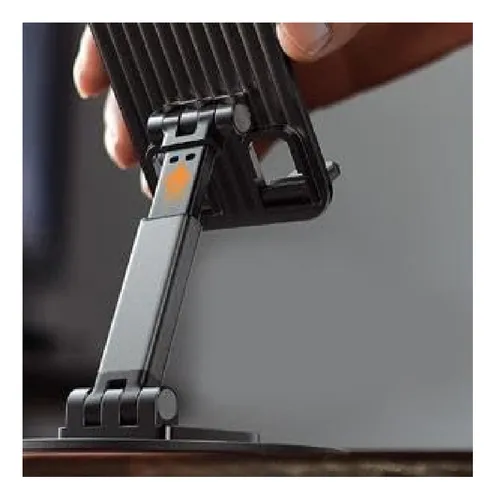 Soporte Apoya Celular Extensible Plegable Giratorio De Mesa