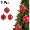 Adornos Navideños Premium Tubo Bolas De Navidad 6cm X9 Udes