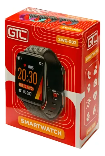 D_NQ_NP_786585-MLU77623670804_072024-O.webp Smart Watch Gtc Swg-003 Reloj Inteligente Color de la caja Roja Color de la malla Negro