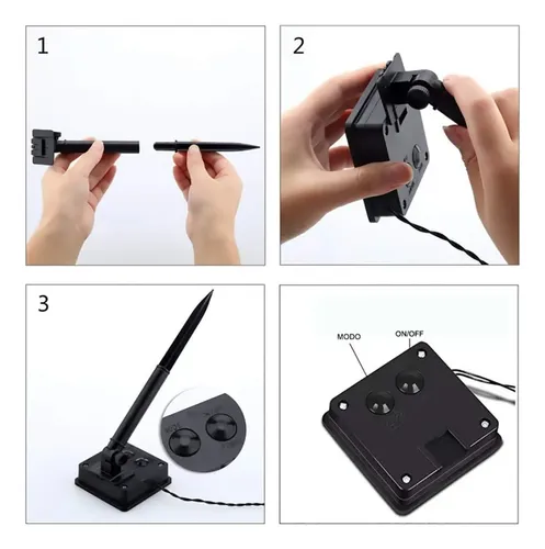 Luces Guirnalda Led Calida 20m Solares Exterior Ip65 Impermeable Jardín Navidad Decoración Guirnalda Energía Solar Automática Cuerda Flexible Fiestas Patio Levys Bazar