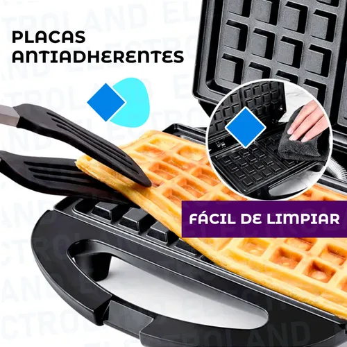 D_NQ_NP_794823-MLA80682319771_112024-O.webp Waflera Electrica Antiadherente Teflon Metalica Wafles Cocin