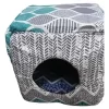 Cucha- Moisés - Cama Cubo 3 En 1 Para Mascotas