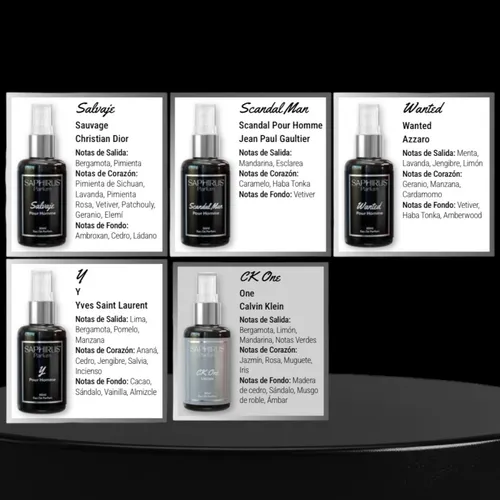 D_NQ_NP_797670-MLA88021760296_072025-O.webp Saphirus Parfum Femeninos/masculinos 60ml - Pack X4