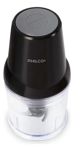 D_NQ_NP_797820-MLA79409539659_092024-O.webp Picadora de alimentos Philco Electrica 400W PI23PHP Negro