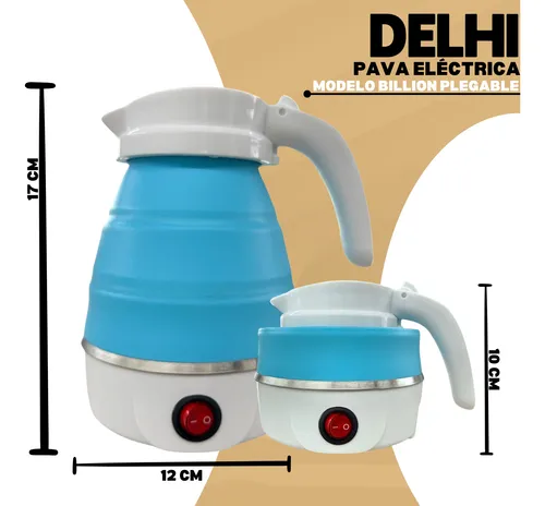 D_NQ_NP_798747-MLA83699527288_042025-O.webp Pava Jarra Eléctrica Hervidor Plegable Portátil Viaje Color