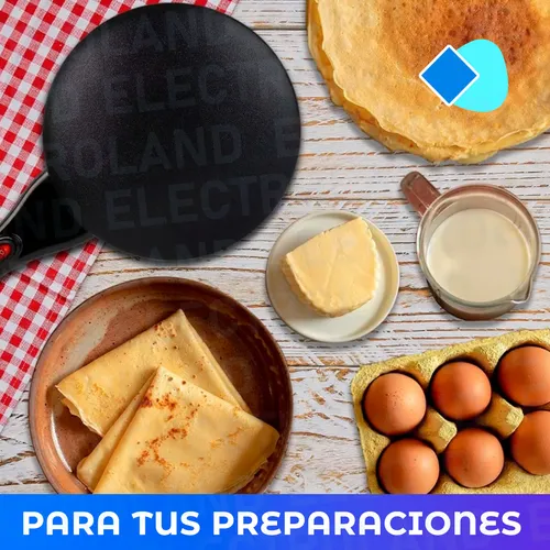 D_NQ_NP_811059-MLA78870399132_092024-O.webp Panquequera Eléctrica Base Antiadherente Crepes Bowl Batidor