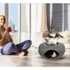 Cama Cucha Para Gato Perro Mascota Pequeña Cueva Túnel Dona Resistente