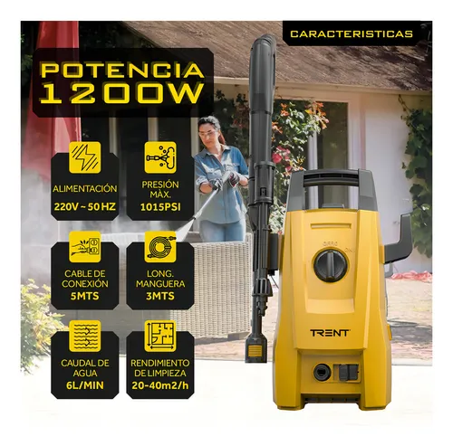 D_NQ_NP_815797-MLA92309343166_092025-O.webp Hidrolavadora Electrica Trent Hlt203 1200w Alta Presion 1600 Psi 110 Bar Con Accesorios