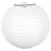 Lámpara Bola De Papel Arroz China 40 Cm Blanco