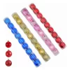 Adornos Navideños Premium Tubo Bolas De Navidad 6cm X9 Udes