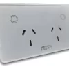 Tomacorriente Wifi Smart Doble Enchufe Inteligente Domótica Color Blanco