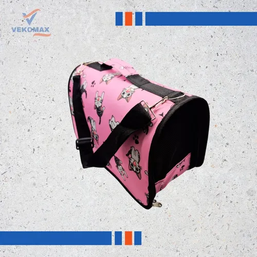 Bolso Transportador Perro Gato Ventilacion Mediano Mascotas Varios