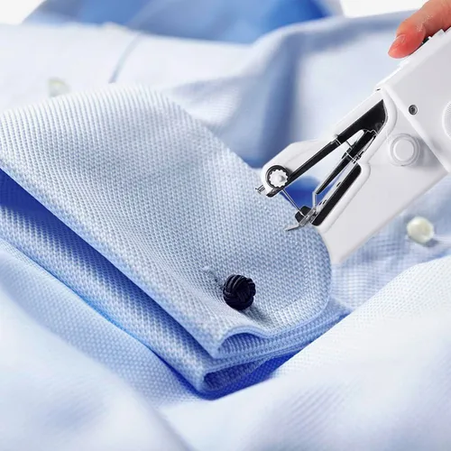 Mini Máquina De Coser Con Puntada Rápida Portátil De Mano