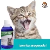 Enjuague Bucal Dental Plax Para Perros Gatos Buen Aliento Dentalplax