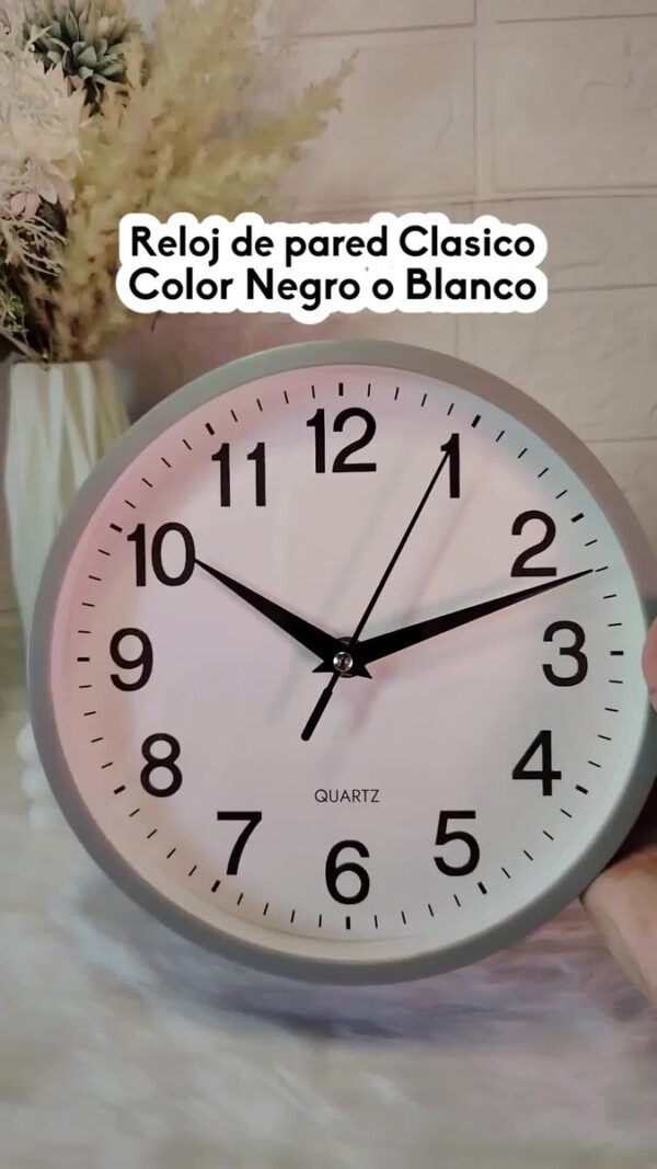D_NQ_NP_834432-MLA86518627456_062025-F.jpg Reloj De Pared Moderno Silencioso Color Negro Clásico Quartz