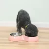 Plato Para Perro Comedero Para Mascotas Doble Perros Y Gato