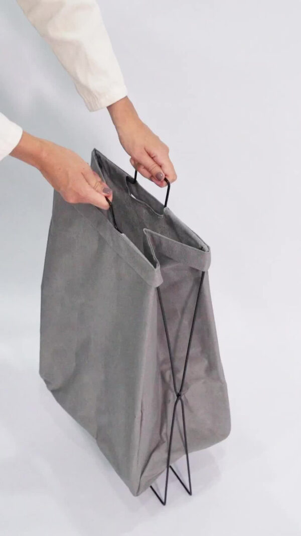 Cesto Canasto Ropa Sucia Tela Impermeable Plegable C/ Manija