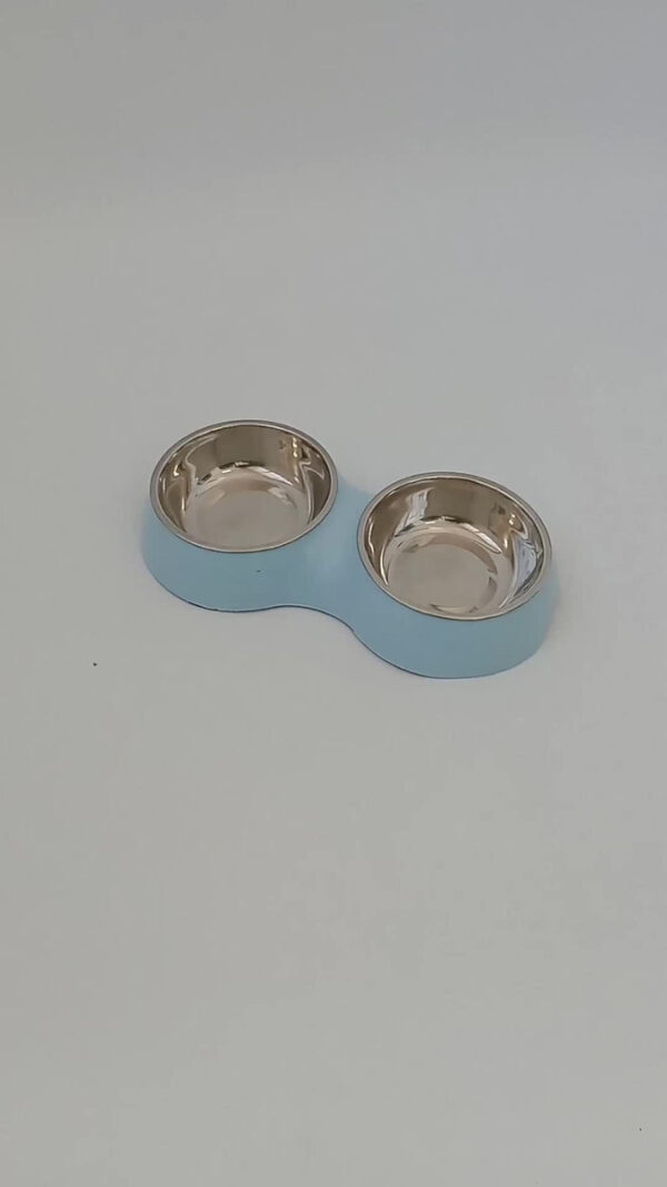 Plato Para Perro Comedero Para Mascotas Doble Perros Y Gato
