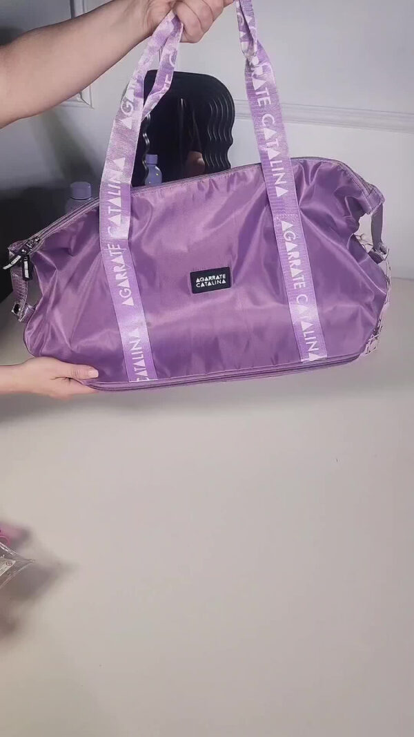 Bolso Agarrate Catalina Trail Color Negro Lisa