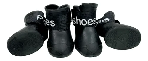 Botitas Perros Chicos Antideslizante Zapato Lluvia Silicona