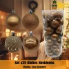 D_NQ_NP_855125-MLA72123018076_102023-O.webp Set X35 Globos Navidad Bolas Navideñas Bochas Adornos Deco