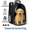 Mochila Transportadora Para Mascotas Rigida Gatos Perros Capsula