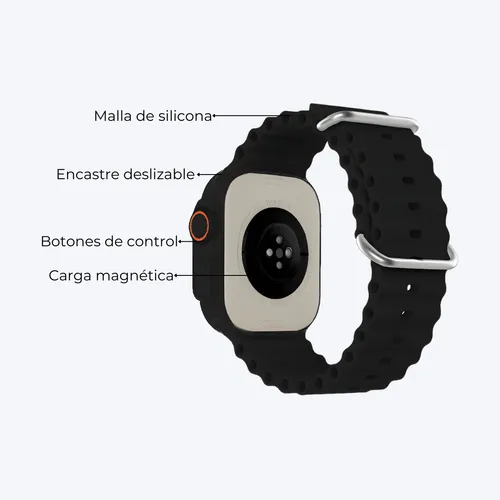 D_NQ_NP_865264-MLA94781630652_102025-O.webp Reloj Inteligente Smartwatch Malla Ranurada Bluetooth Táctil