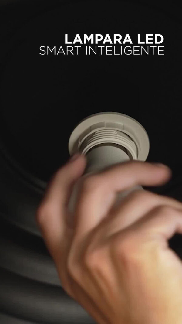 D_NQ_NP_869791-MLA83530474868_042025-F.jpg Lampara Luz Led Gadnic E27 Smart Inteligente RGB Conexión Inalámbrica