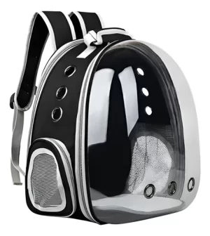 Mochila Transportadora Para Mascotas Rigida Gatos Perros Capsula