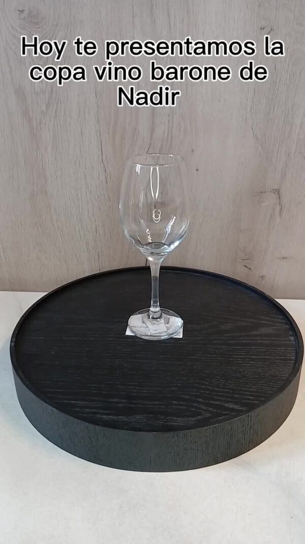 Copa Vino Nadir Barone Vidrio 385 Ml X 6 Unidades | Cuo. Transparente