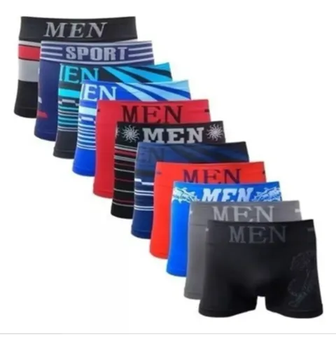Combo Hombre 6 Boxer + 12 Pares De Medias Soquetes