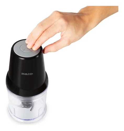 D_NQ_NP_885169-MLA79409539693_092024-O.webp Picadora de alimentos Philco Electrica 400W PI23PHP Negro
