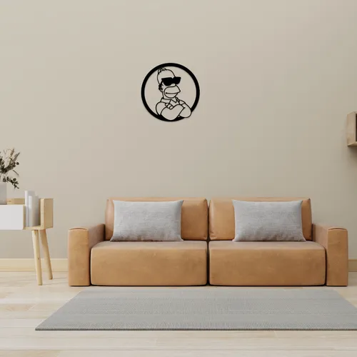 D_NQ_NP_891348-MLA79055655562_092024-O.webp Cuadro Decorativo Homero Simpson Calado En Madera Mdf Negro Negro