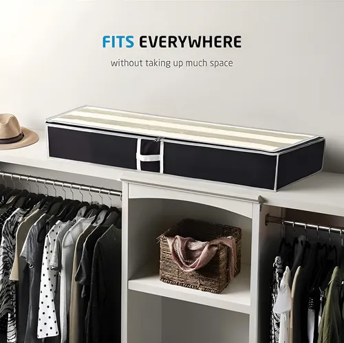 D_NQ_NP_895391-MLA96401192289_102025-O.webp Bajo Cama X 2 Gris Organizadores De Tela Multiuso Bajo Cama Plegable Oragnizar Placard Multiuso Ropa Pvc Transparente Guardado Al Vacio Frazadas Colchas Cobertores