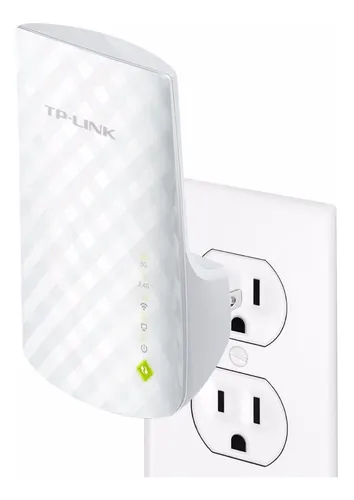 Repetidor Extensor de rango Wi-Fi 5 Doble Banda TP-Link RE200 AC750