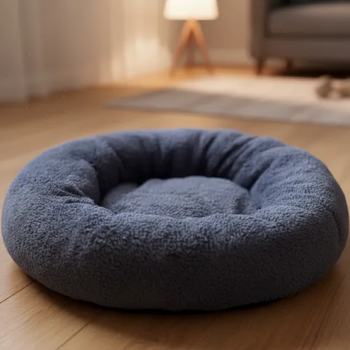 Moises Nido Corderito Mascotas Perro Gato 50cm Cuna Vellón