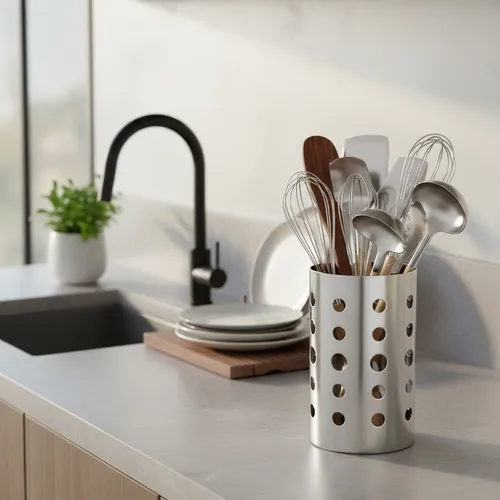 D_NQ_NP_898660-MLA93899471067_102025-O.webp Escurridor Cubiertos Organizador Cocina Acero Inoxidable Plateado